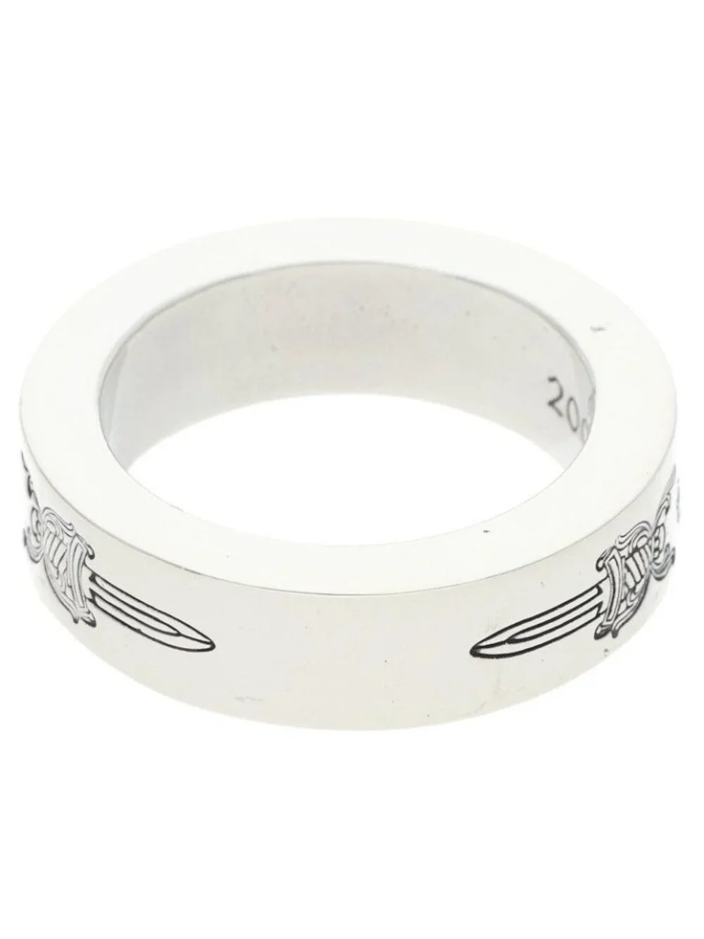 Chrome Hearts Spacer Dagger Silver Ring